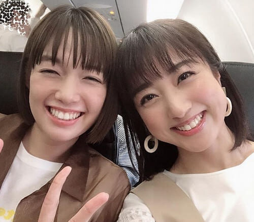 佐藤栞里と川田佑美