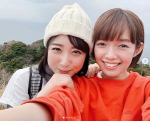 佐藤栞里と川田佑美