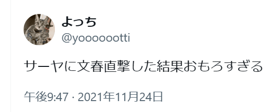 Twitter投稿